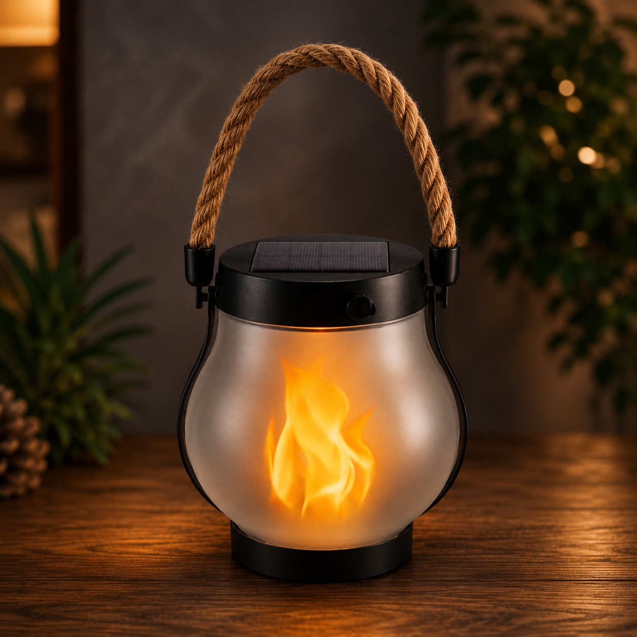 Solar Vlamlantaarn – Sfeervolle Verlichting zonder Kabels