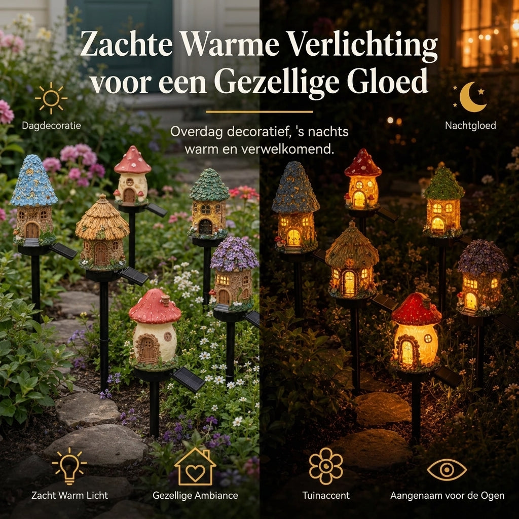 FairyGlow™ Sprookjeshuis Tuinverlichting