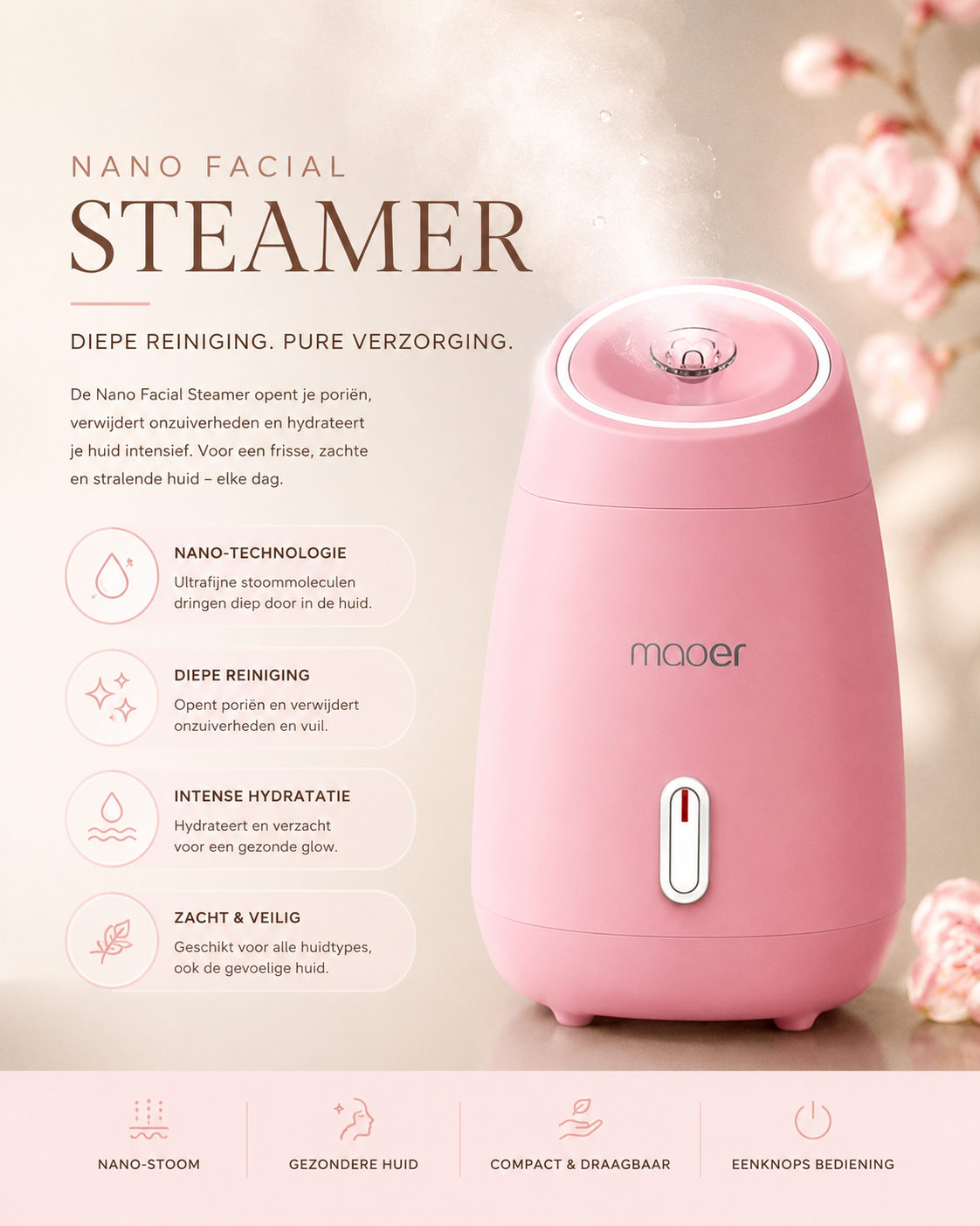 Nano Facial Steamer
