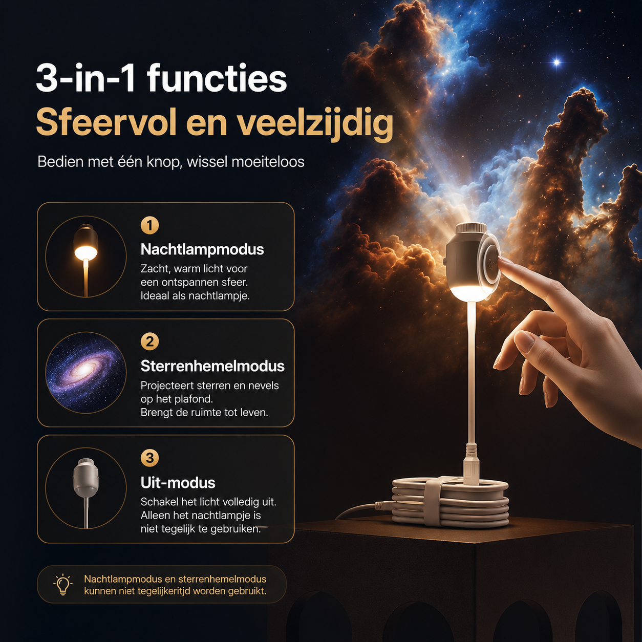 SterreDroom Projector | Magische Sterrennacht voor Thuis