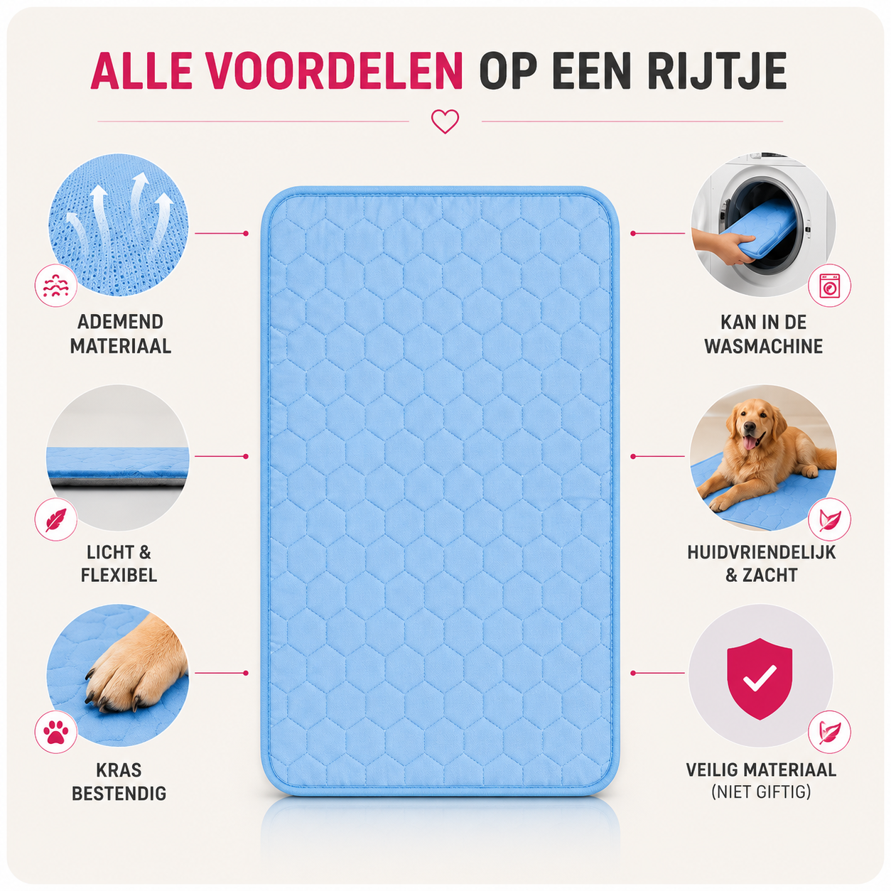 CoolBuddy® – De verkoelende mat met Ice Silk-technologie