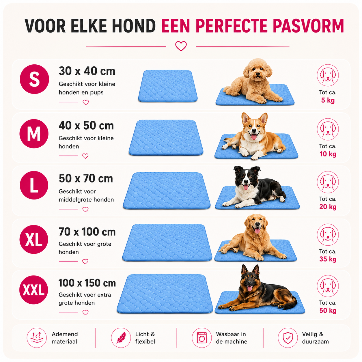CoolBuddy® – De verkoelende mat met Ice Silk-technologie