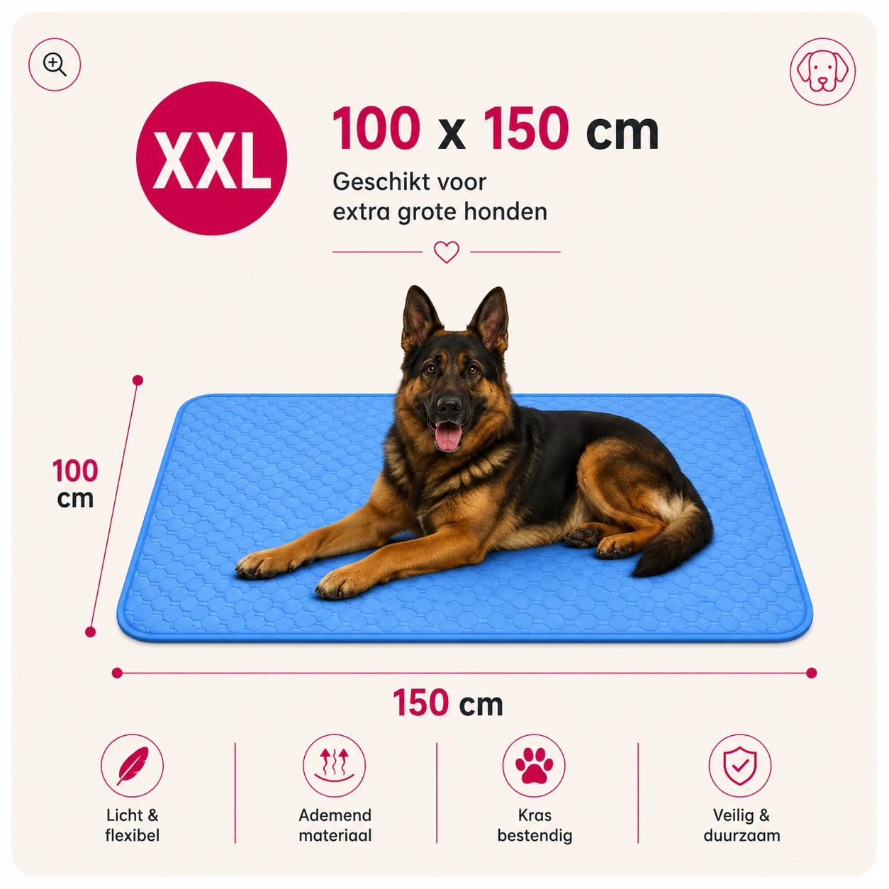 CoolBuddy® – De verkoelende mat met Ice Silk-technologie