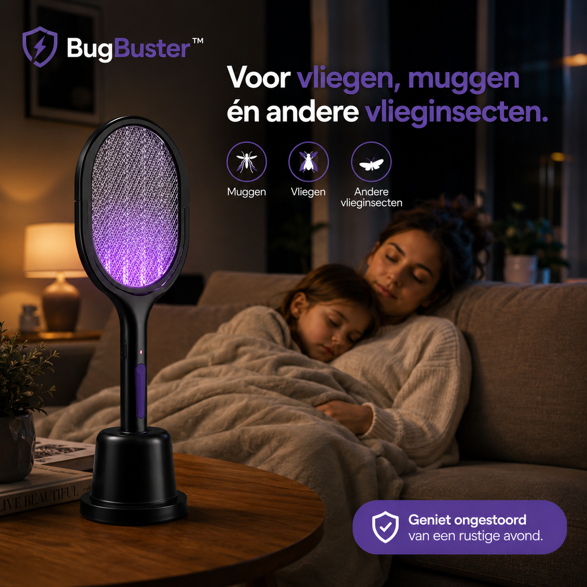 BugBuster™ | Elektrische Muggen- & Vliegenmepper