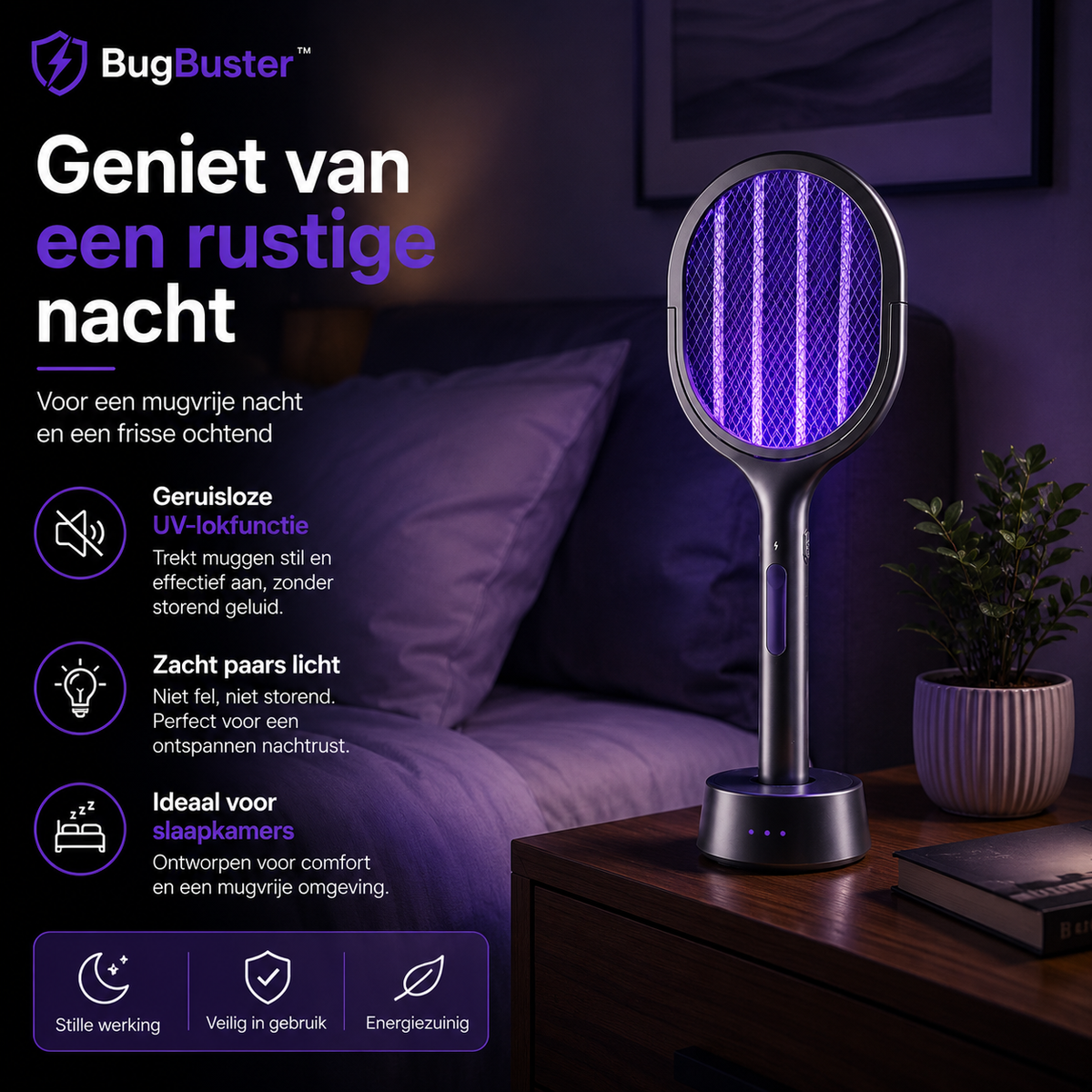 BugBuster™ | Elektrische Muggen- & Vliegenmepper