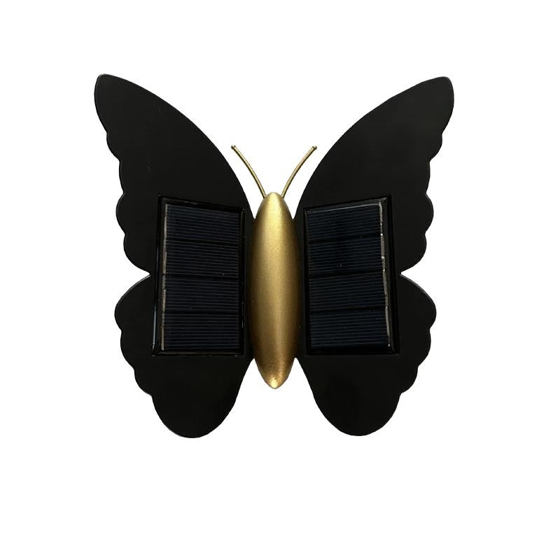 FlutterGlow™ Vlinder Wandlamp op Zonne-energie – Sfeervolle Buitenverlichting Zonder Kabels