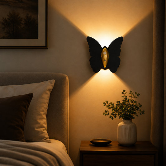 ButterflyLume™ | Draadloze Vlinder Wandlamp met Bewegingssensor