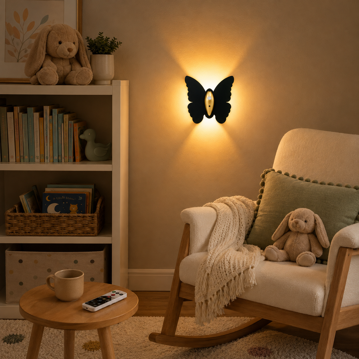 ButterflyLume™ | Draadloze Vlinder Wandlamp met Bewegingssensor