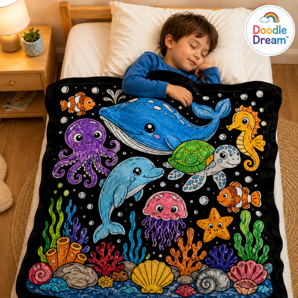 DoodleDream™ Kleurdeken