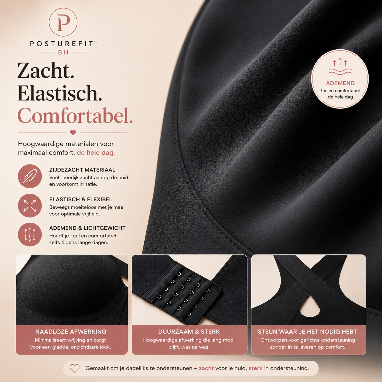 PostureFit™ – Houdingscorrigerende Comfort-BH