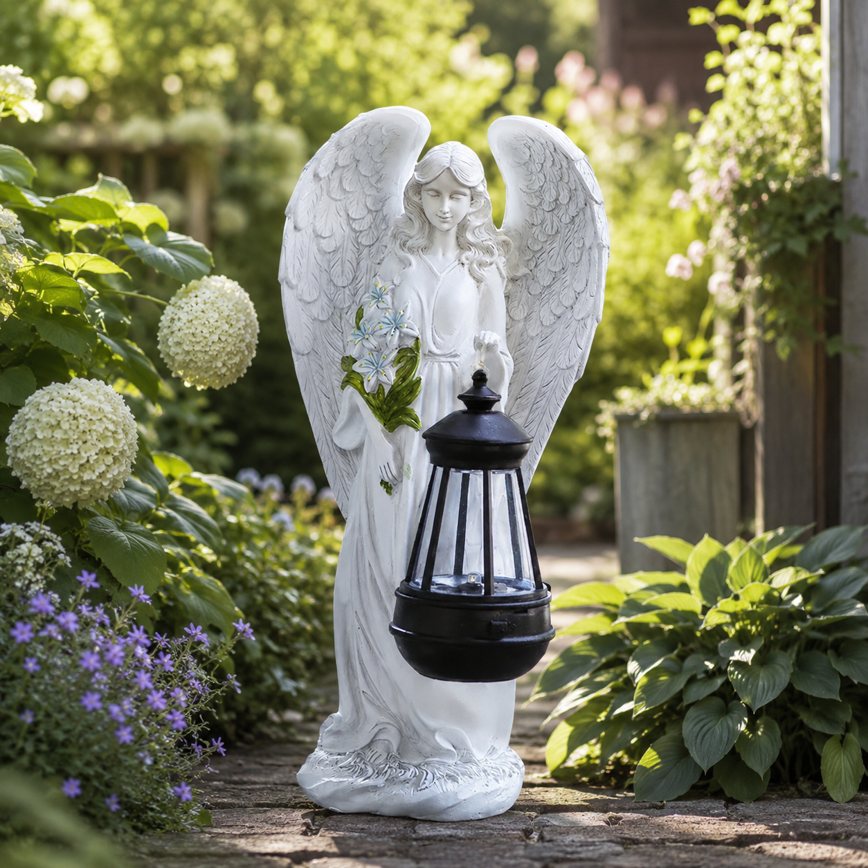 AngelGlow™ Solar LED Tuinbeeld – Engelensfeer in Uw Tuin