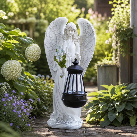 AngelGlow™ Solar LED Tuinbeeld – Engelensfeer in Uw Tuin