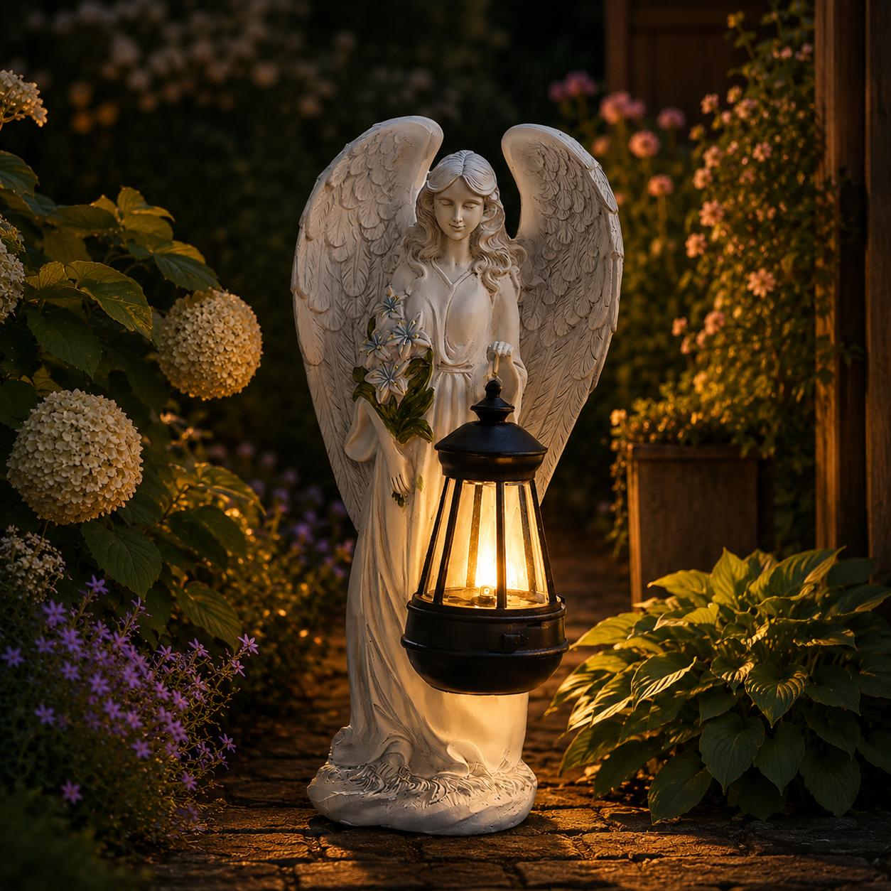 AngelGlow™ Solar LED Tuinbeeld – Engelensfeer in Uw Tuin