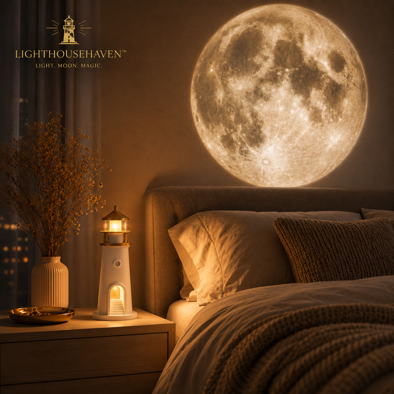 LighthouseHaven™ Lantaarn Projector Lamp