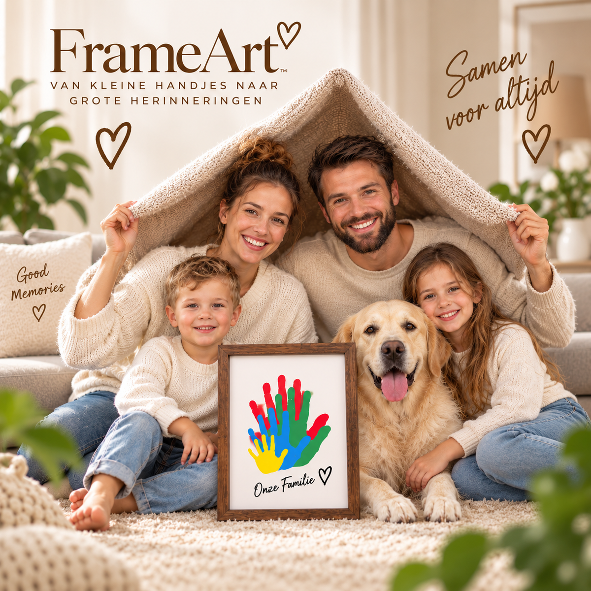 FrameArt™ Handafdruklijst Kit