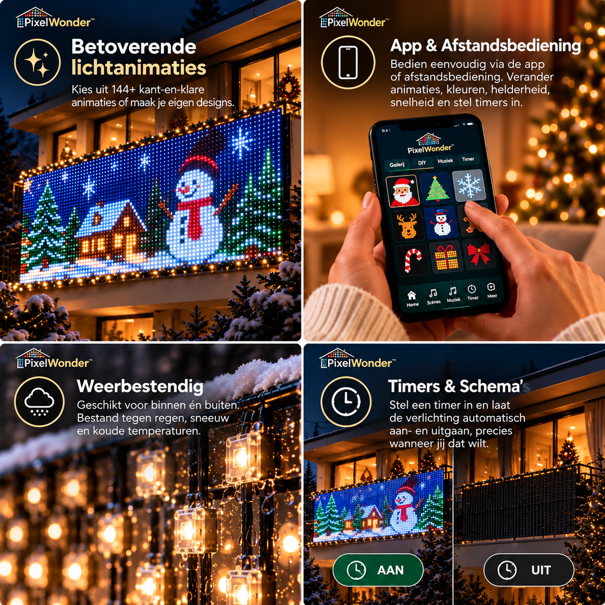 PixelWonder-Magisch Smart Lichtgordijn