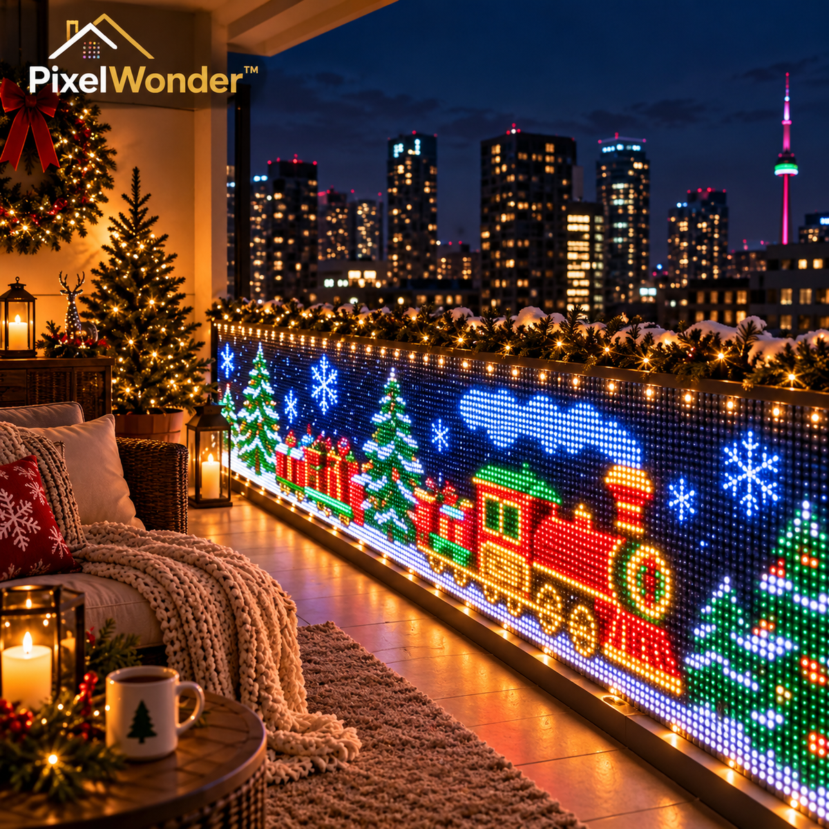 PixelWonder-Magisch Smart Lichtgordijn