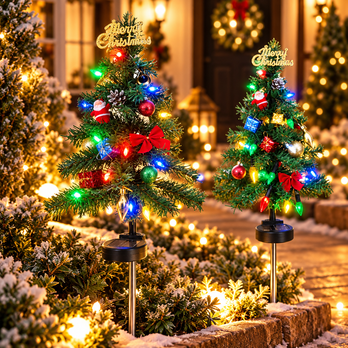 TWINKLETREE™ | Solar Kerstboompje met LED Verlichting 🎄✨