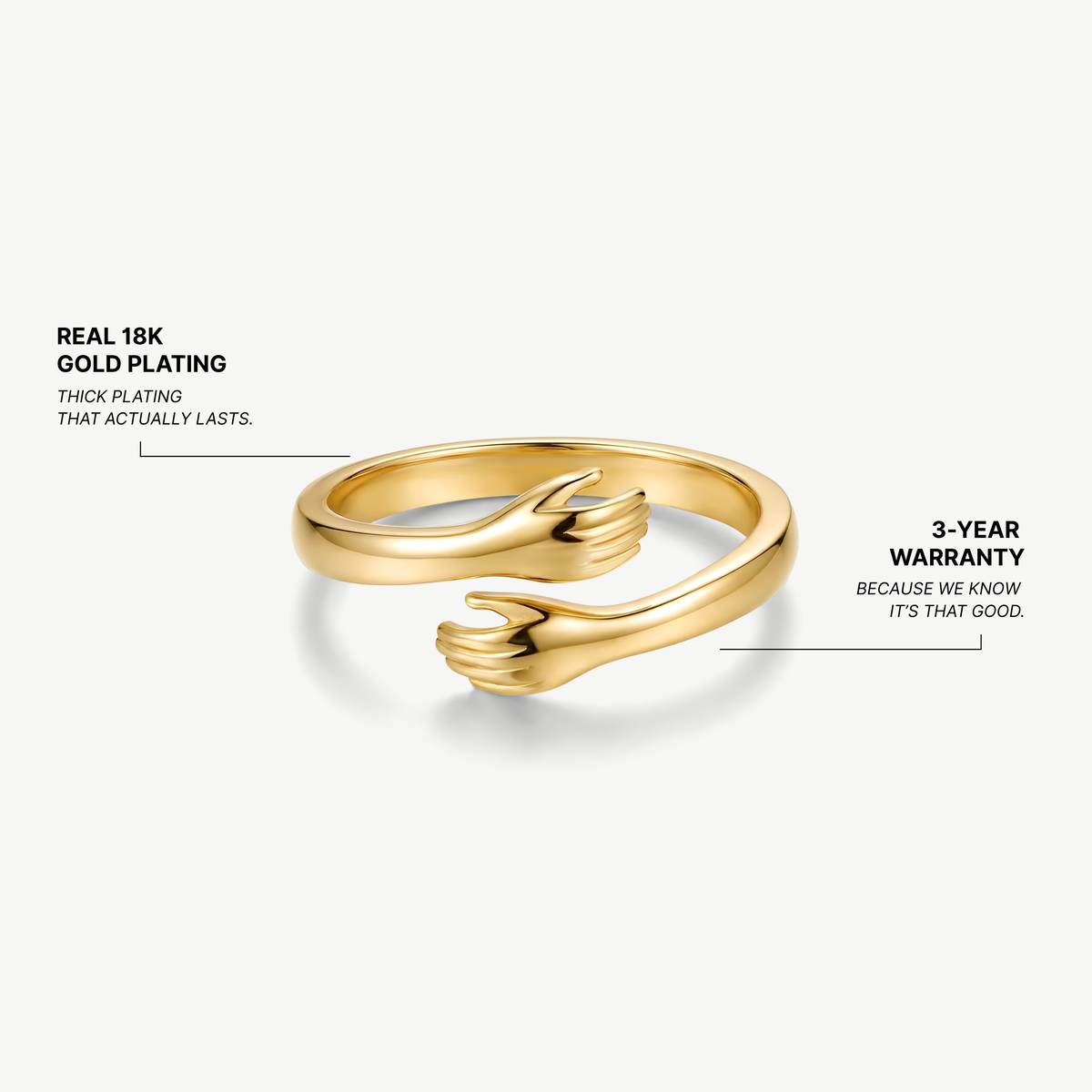 HugJoy™ Verstelbare Ring