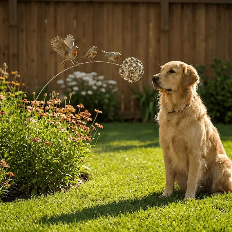 GardenJoy™ Roodborstjes Tuindecoratie