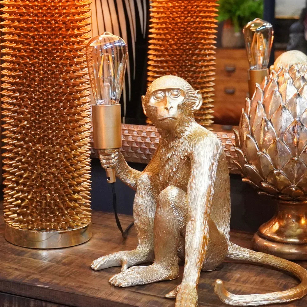 QuirkyGlow™ Gouden Tafellamp