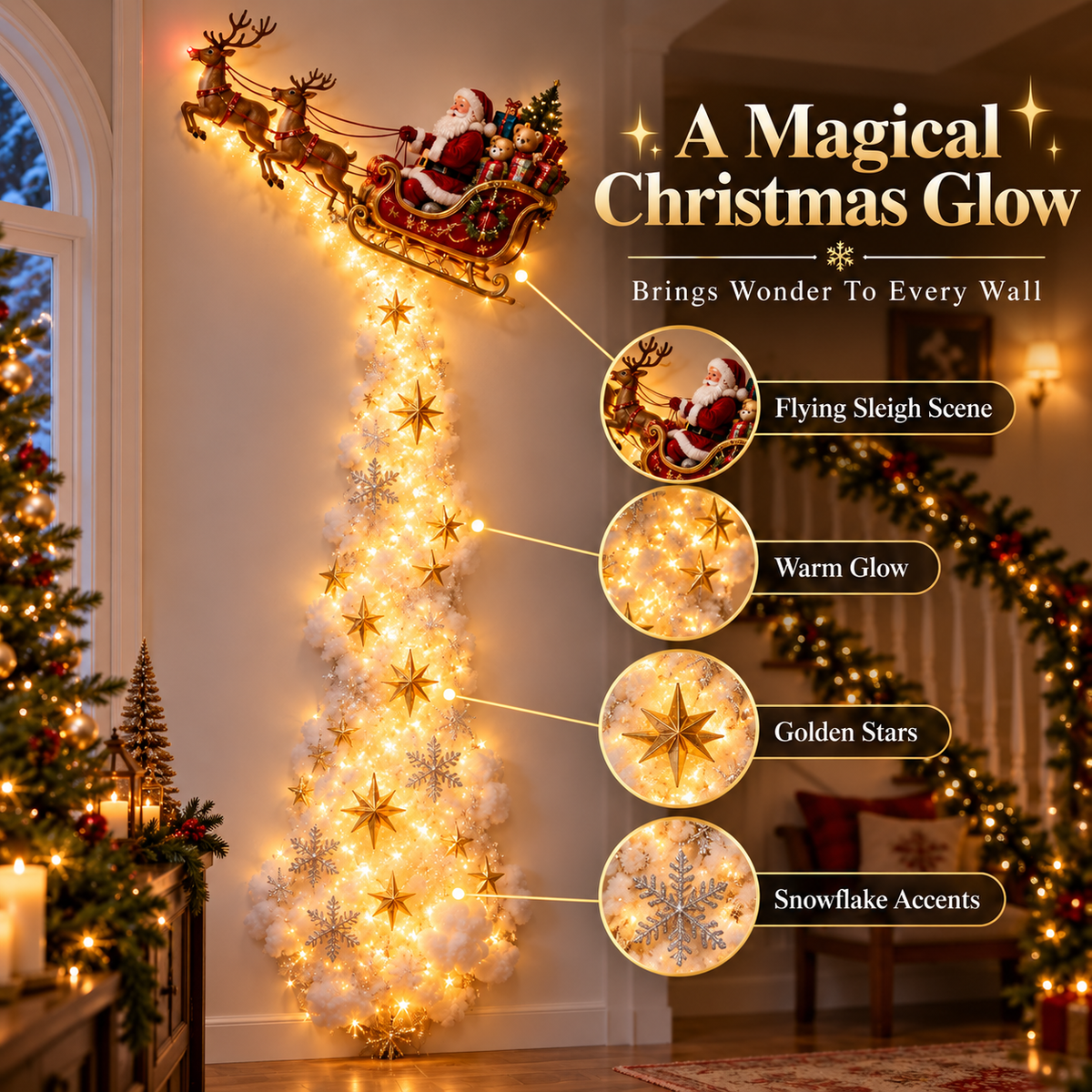 MagicWall™ Kerst Wandlamp