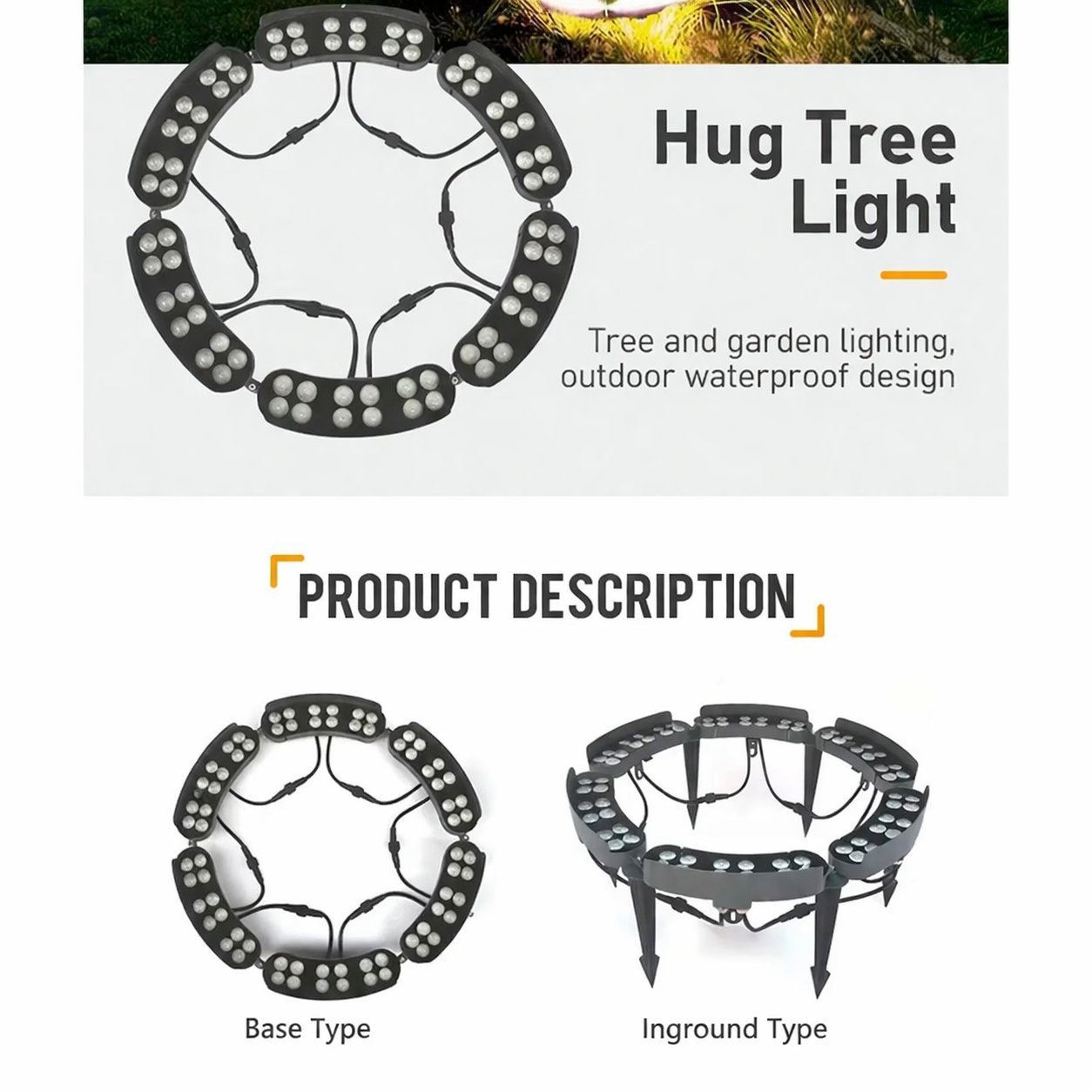 GlowCircle™ LED Ringboomverlichting ( per stuk )