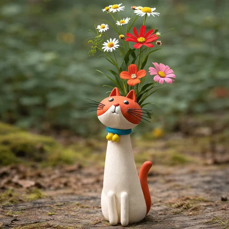 PurrfectVase™ Vrolijke Kattenvaas