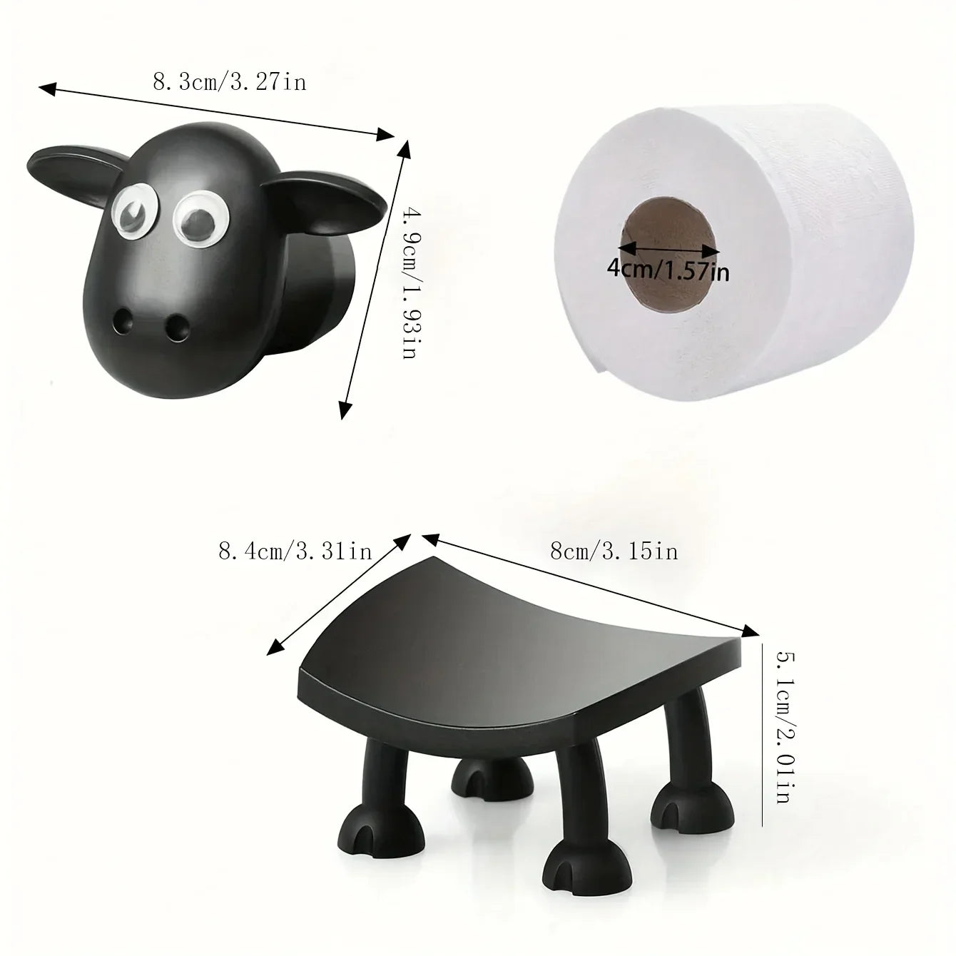 SheepChic™ Toiletrolhouder
