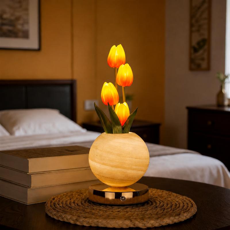 TulipGlow™ Decoratieve Tafellamp