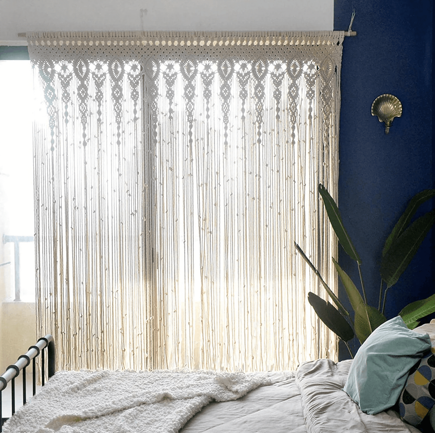 BohoCharm™ Macramé Gordijn