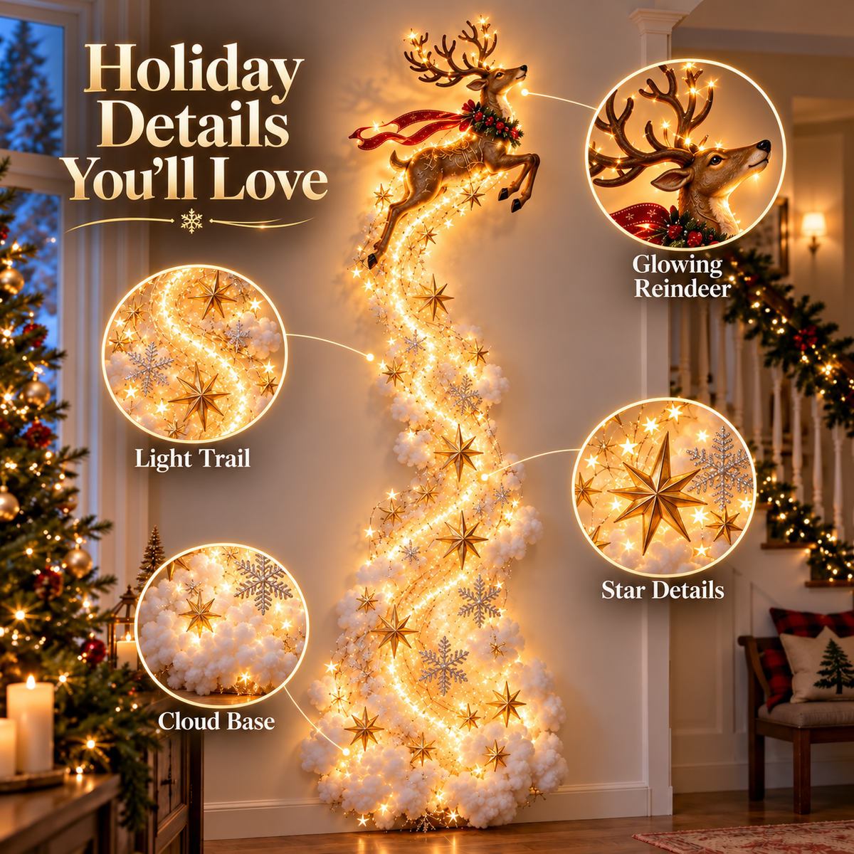 MagicWall™ Kerst Wandlamp
