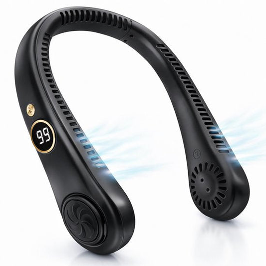 BreezeMate™ Oplaadbare Nekventilator – Handsfree Verkoeling Overal & Altijd