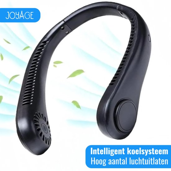 BreezeMate™ Oplaadbare Nekventilator – Handsfree Verkoeling Overal & Altijd