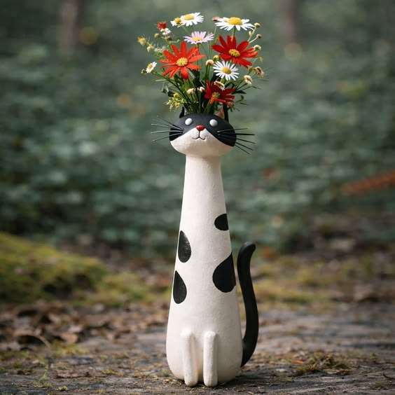 PurrfectVase™ Vrolijke Kattenvaas
