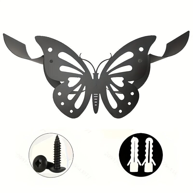 ButterflyBeau™ Vlinder Toiletrolhouder – Stijlvol & Ruimtebesparend Wandrek