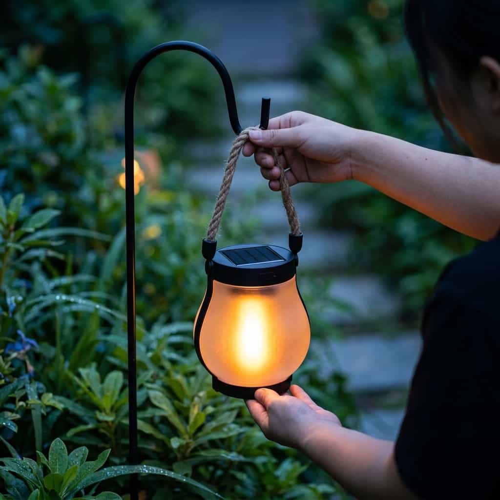 Solar Vlamlantaarn – Sfeervolle Verlichting zonder Kabels
