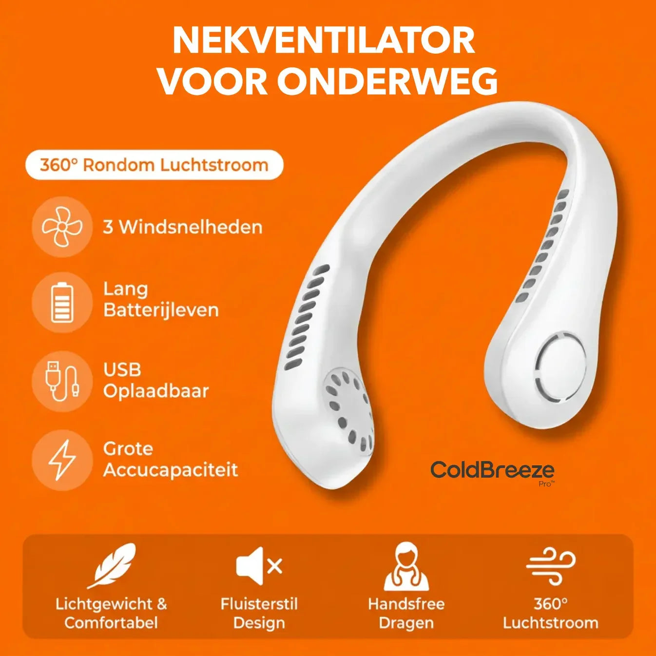 BreezeWave™ Handsfree Ventilator