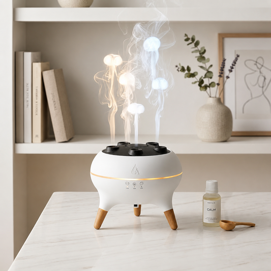SereneJelly™ Aroma Diffuser – Jellyfish Mist-Effect voor Ultieme Sfeer & Rust