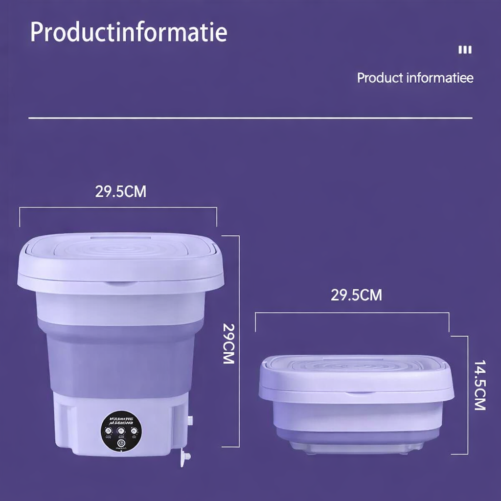 WashBuddy™ Compacte Wasmachine