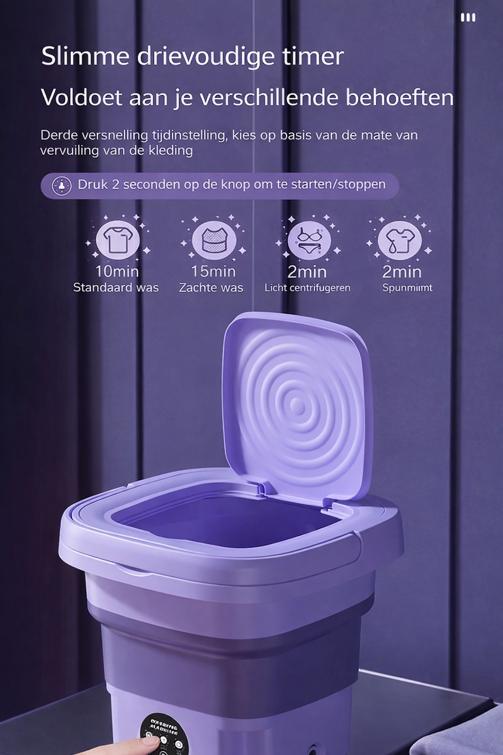 WashBuddy™ Compacte Wasmachine