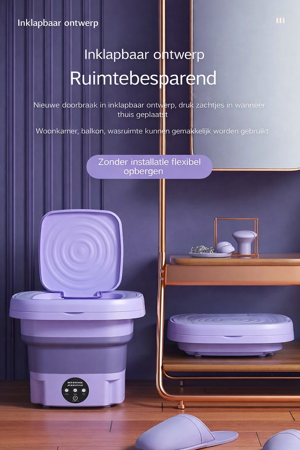 WashBuddy™ Compacte Wasmachine