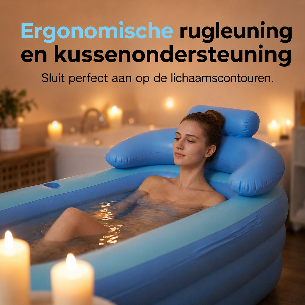 RelaxBath™ Opblaasbaar Wellnessbad