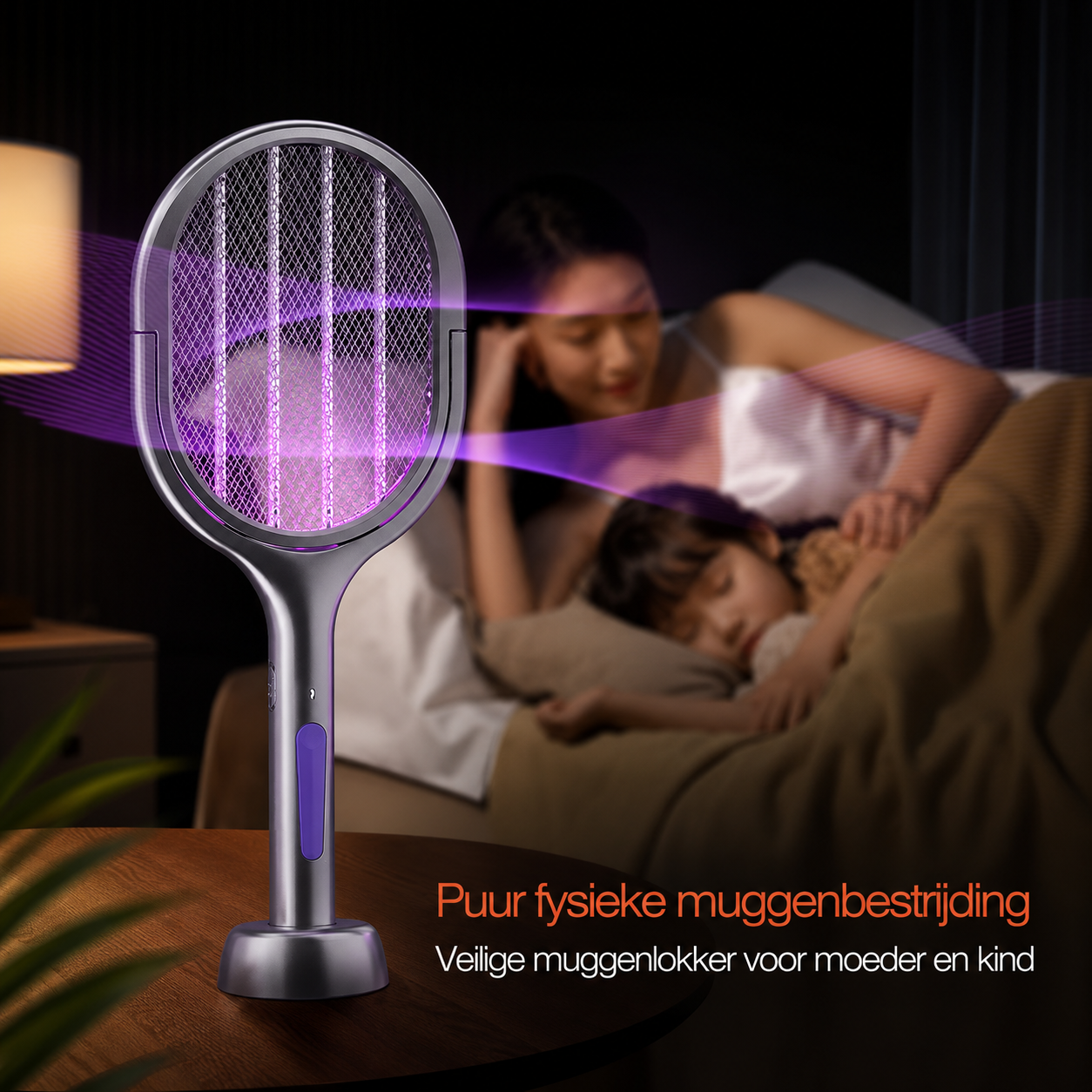 Bugbuster™ | Elektrische Muggen & Vliegen Killer met Uitschuifbare Steel – 50% Korting