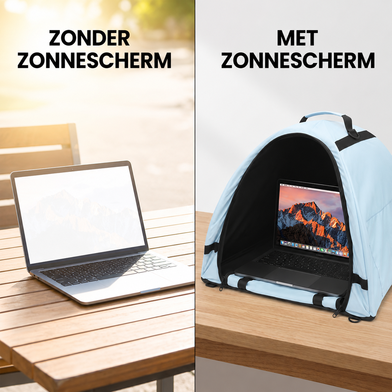 ShadeBuddy™ Laptop Schaduwtent