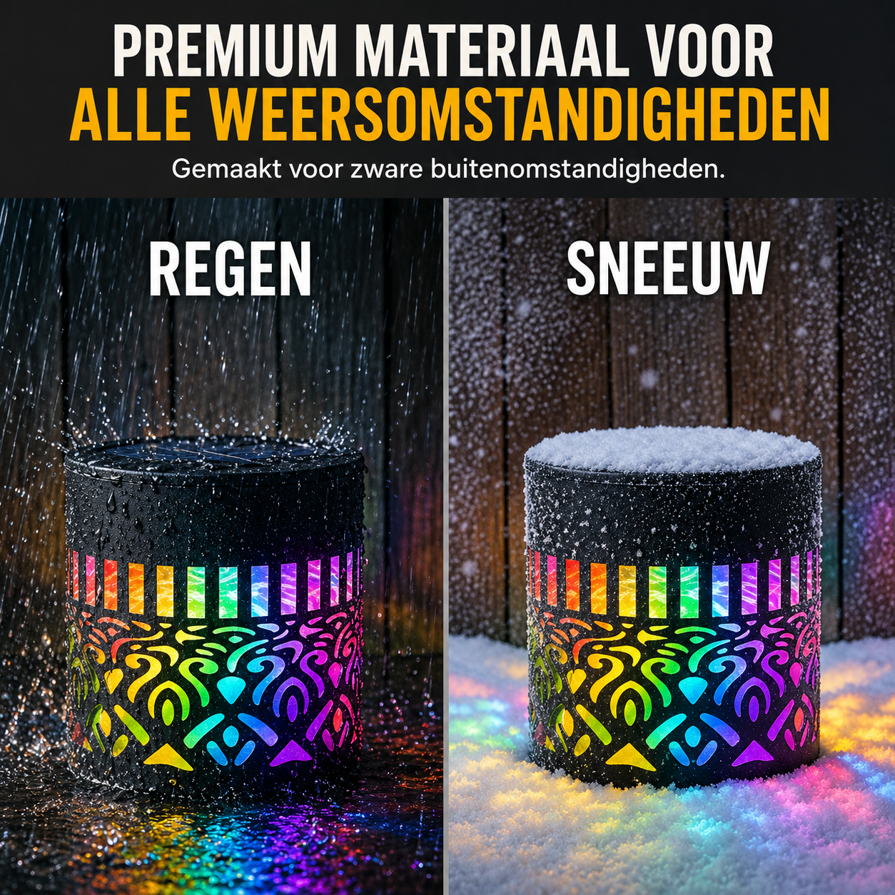 Mandala Lumis | Warme sfeer voor terras en tuinpad