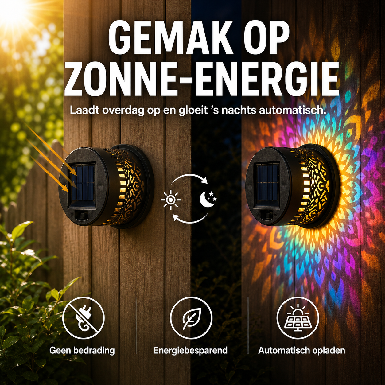 Mandala Lumis | Warme sfeer voor terras en tuinpad