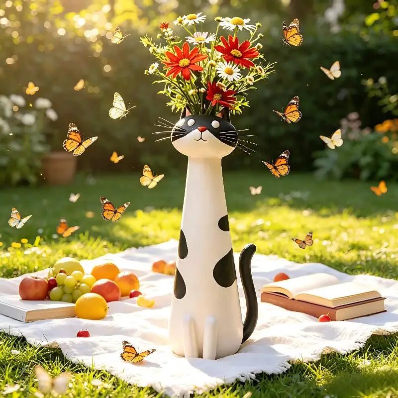 PurrfectVase™ Vrolijke Kattenvaas