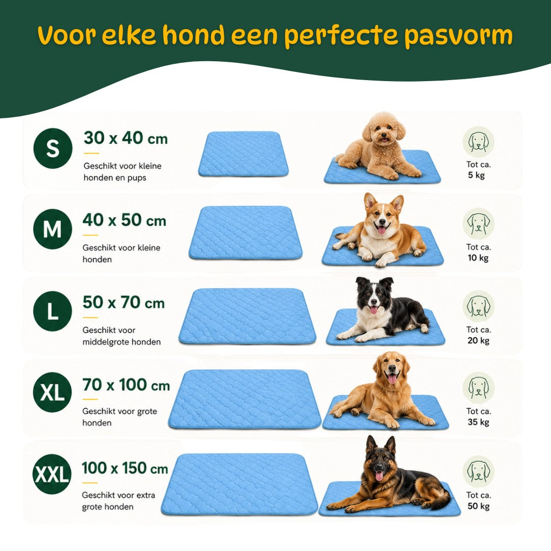 CoolBuddy® – De verkoelende mat met Ice Silk-technologie.
