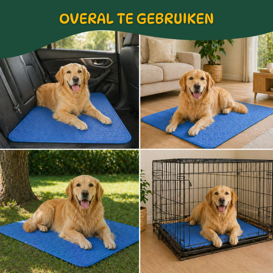 CoolBuddy® – De verkoelende mat met Ice Silk-technologie.